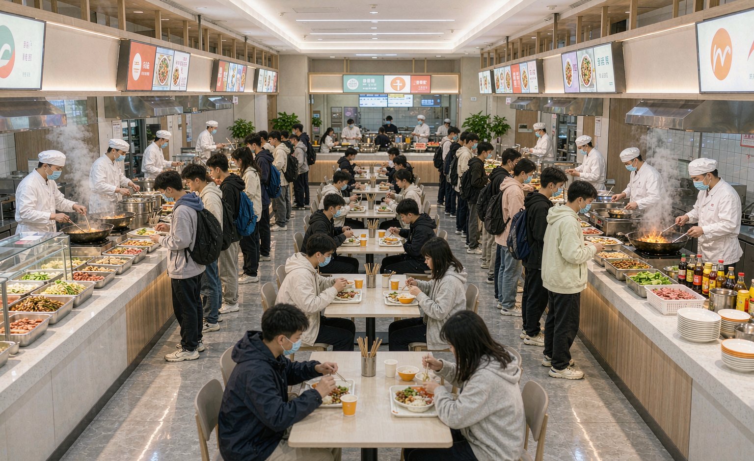 高校美食城运营